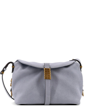 Сумка через плечо из замши PINKO 105895 A0F6 голубая