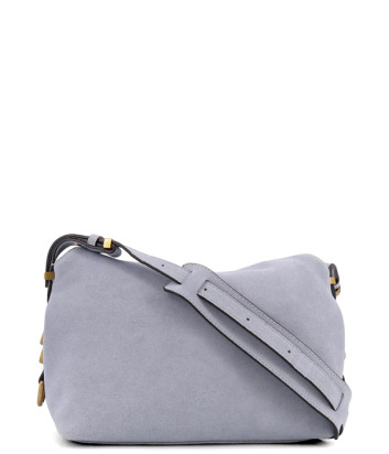 Сумка через плечо из замши PINKO 105895 A0F6 голубая