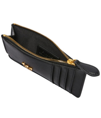 Держатель для кредитных карт PINKO 100251 A0F1 из мягкой кожи черный
