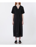 Довга сукня WEEKEND Max Mara WKDTARTUFO оздоблена вишивкою чорна