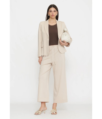 Костюм пиджак и брюки WEEKEND Max Mara WKDCARBONE-WKDMODICO бежевый