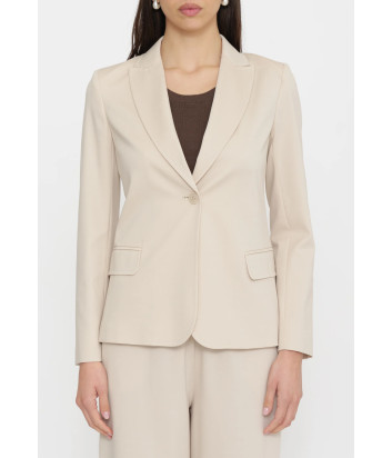 Костюм пиджак и брюки WEEKEND Max Mara WKDCARBONE-WKDMODICO бежевый