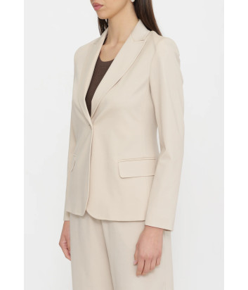 Костюм пиджак и брюки WEEKEND Max Mara WKDCARBONE-WKDMODICO бежевый