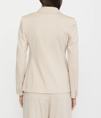 Костюм пиджак и брюки WEEKEND Max Mara WKDCARBONE-WKDMODICO бежевый