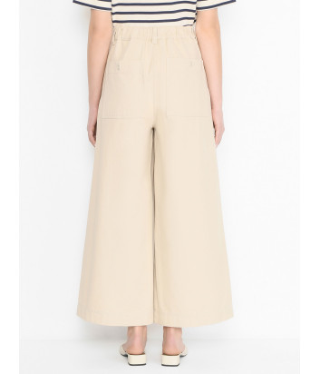 Джинсовый костюм рубашка и брюки WEEKEND Max Mara WKDRADENTE-WKDARIETE бежевый