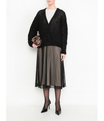 Плиссированная юбка из тюля WEEKEND Max Mara WKDBABY черная