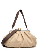 Большая сумка Pasticcino WEEKEND Max Mara WKAPIO из нейлона габардина бежевая