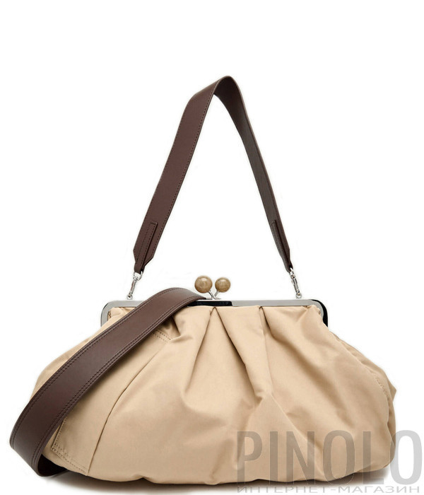 Велика сумка Pasticcino WEEKEND Max Mara WKAPIO із нейлону габардину бежева