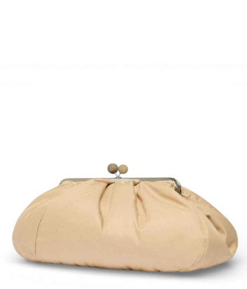 Большая сумка Pasticcino WEEKEND Max Mara WKAPIO из нейлона габардина бежевая