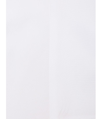 Пиджак из вискозы и льна ERMANNO FIRENZE D48EI012E32 с вышивкой белый