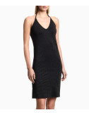 Платье EMPORIO ARMANI EW004085 AF20255 с люрексом черное
