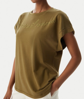 Футболка EMPORIO ARMANI EW000616 AF20243 оливковая
