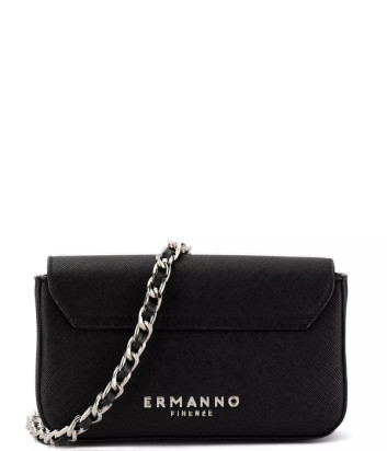 Сумка через плечо ERMANNO FIRENZE 12402162 с цепочкой черная