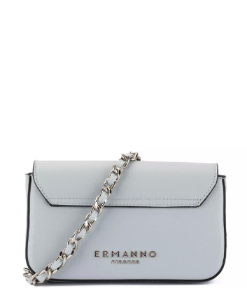 Сумка через плечо ERMANNO FIRENZE 12402162 с цепочкой нежно-голубая