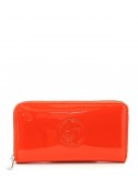 Женское портмоне на молнии Armani Jeans 05V32RJ глянцевое оранжевое