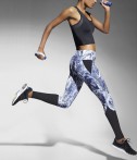 Эластичные спортивные леггинсы Bas Bleu Fitness Trixi с ярким принтом