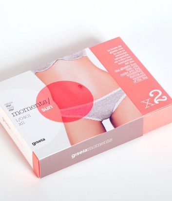 Хлопковые трусики Gisela Sun 401 (2шт/уп) с плоскими швами черные Хлопковые трусики Gisela Sun 401 (2шт/уп) с плоскими швами черные