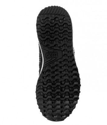 Текстильные кроссовки Liu Jo Aura декорированы кристаллами черные