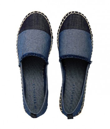 Эспадрильи Seafolly Wanderlust сине-голубые