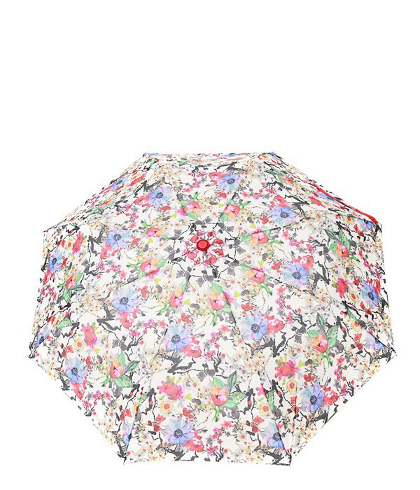Женский зонт полуавтомат GF Ferre GR-1 белые цветы