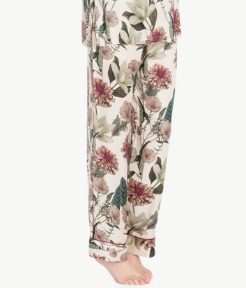 Пижамные брюки Twin Set LA7NLL с цветочным рисунком