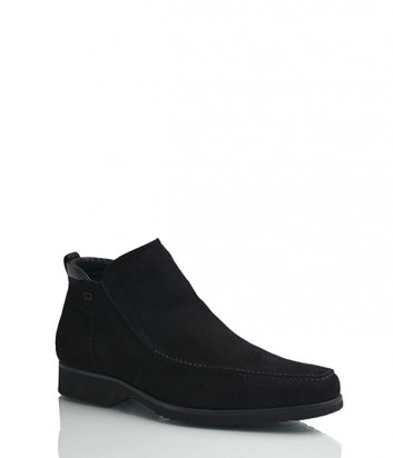 Замшевые ботинки Gianfranco Butteri 34903 черные
