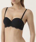 Бюстгальтер-балконет Ritratti Milano 14556 с кружевом черный