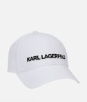 Бейсболка Karl Lagerfeld с логотипом белая