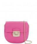 Кожаная сумка кросс-боди Furla Club 941415 розовая