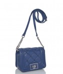 Сумочка через плечо Blugirl Blumarine стеганная синяя