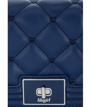 Сумочка через плечо Blugirl Blumarine стеганная синяя