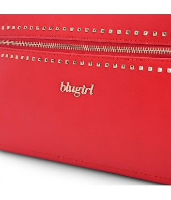 Сумка-клатч Blugirl Blumarine 916008 со съемным плечевым ремнем красная