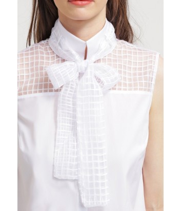 Платье-рубашка Karl Lagerfeld на пуговицах белое
