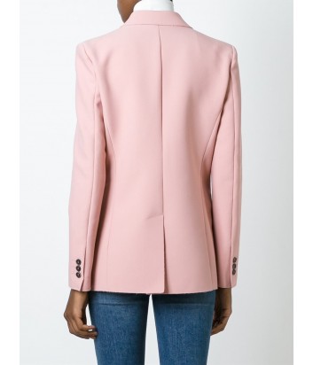 Нежно-розовый пиджак MSGM с крупным рюшем