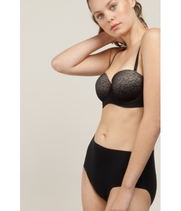Высокие трусики Gisela Moon 432 \\"one size\\" с легким корректирующим эффектом черные
