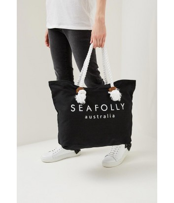 Пляжная сумка Seafolly 71147-BG черная
