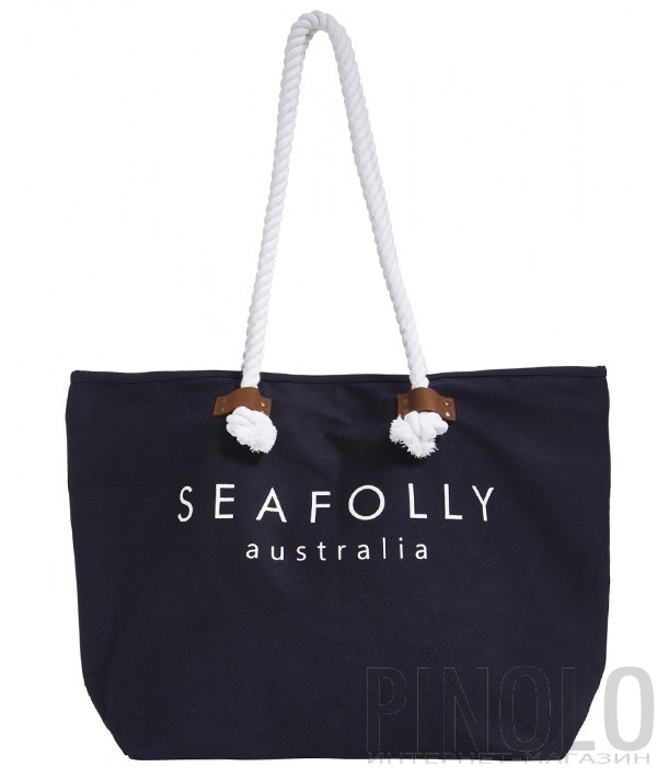Пляжная сумка Seafolly 71147-BG синяя