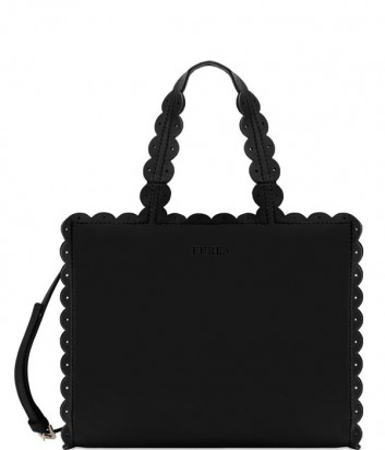 Кожаная сумка Furla Merletto 941711 черная