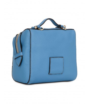 Кожаная сумка-рюкзак Furla Dalia 961790 голубая