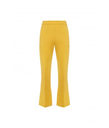 Расклешенные брюки Maliparmi укороченные желтые