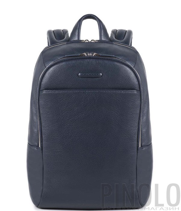 Кожаный рюкзак Piquadro Modus CA3214MO с отделением для ноутбука синий