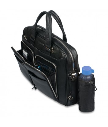 Кожаный портфель-сумка Piquadro Modus CA2849MO черный