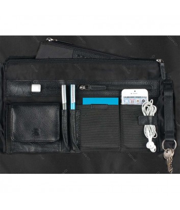 Кожаный портфель-сумка Piquadro Modus CA2849MO черный