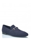Замшевые туфли Roberto Serpentini 9428 темно-синие