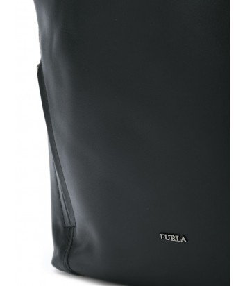 Кожаная сумка-хобо Furla Lady 977847 черная