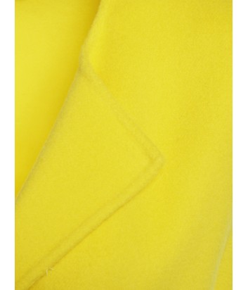 Желтый кашемировый жилет P.A.R.O.S.H. на запах с карманами
