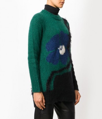 Удлиненный свитер P.A.R.O.S.H. Lansky с цветком