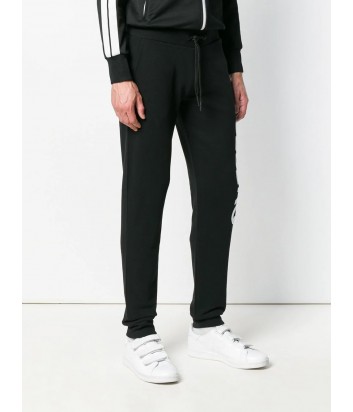 Черные спортивные штаны ICEBERG с логотипом