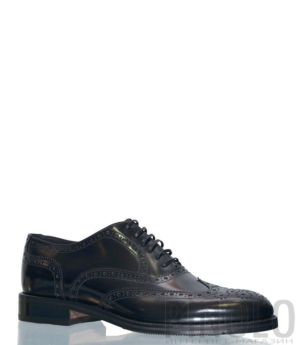 Черные туфли Mario Bruni 59434 в полированной коже