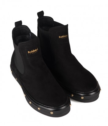 Женские замшевые ботинки Baldinini 848000 черные